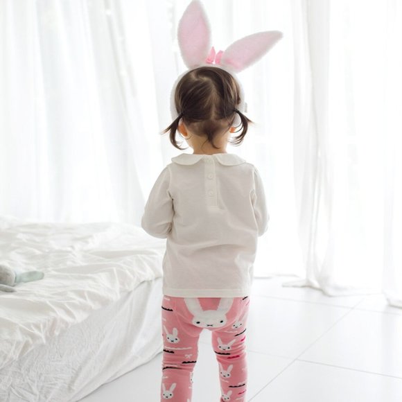 Eva & Elvin daily socks & tights for kids. Bunny. 24M One size - Picture 4 of 4
